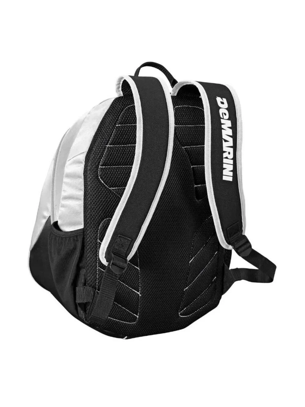 Voodoo Junior Baseball Softball Backpack Team White Gear Bag with Bat Sleeves